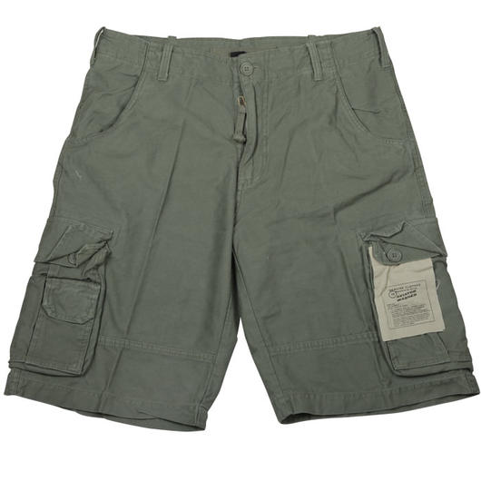Aviator Shorts washed, oliv