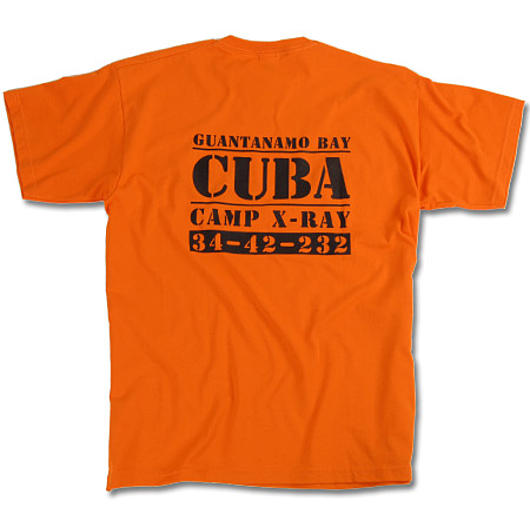 T-Shirt Cuba Camp X-Ray, MMB, orange