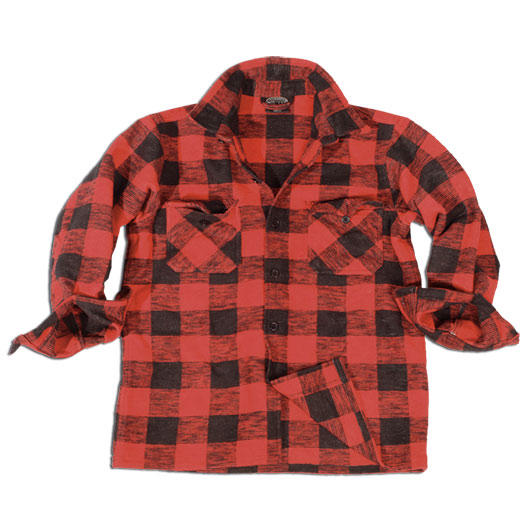 Holzf�llerhemd rot/schwarz