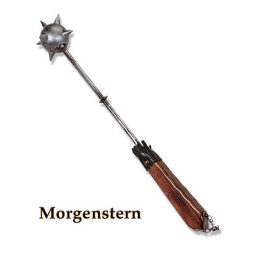Morgenstern auf Stiel