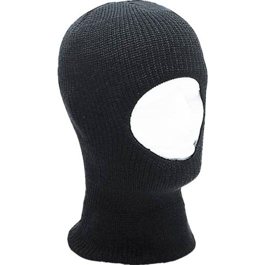 Balaclava 1-Loch, schwarz
