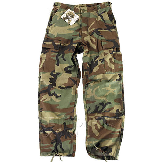 BDU Feldhose&nbsp;Helikon Tex, Original Ripstop,&nbsp;woodland 