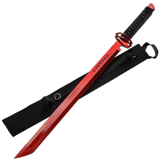 Ninja Schwert Technicolor rot Bild 2