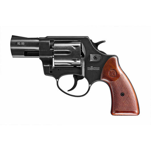 R�hm RG89 N Schreckschuss Revolver br�niert