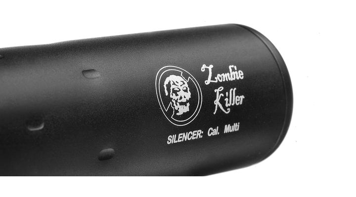 G&P Zombie Killer Aluminium Silencer schwarz 14mm- / 14mm+ Bild 4