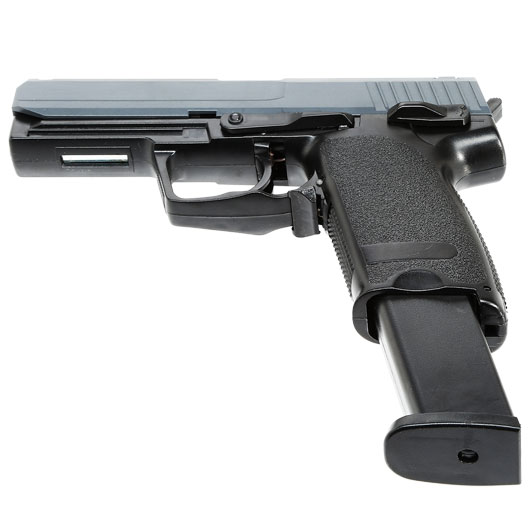 UHC USP .45 Heavy Weight Springer Softair Pistole 6mm BB schwarz Bild 4