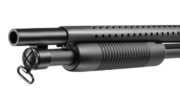 D.E. M500 Combat Shotgun Shorty Version Springer 6mm BB schwarz Bild 5