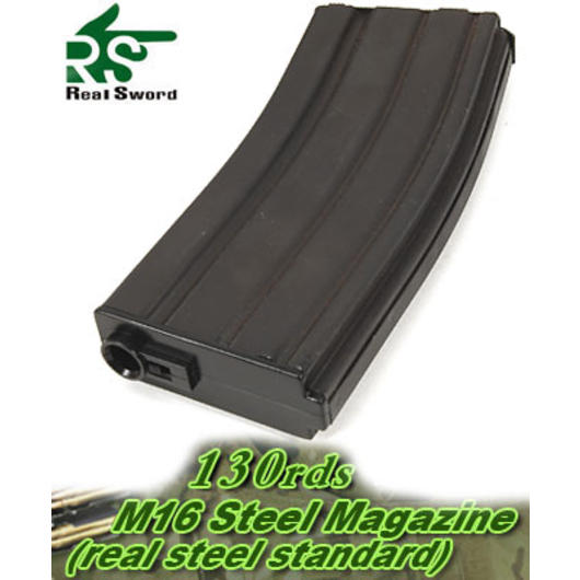 Real Sword M4 Stahl Magazin 130er