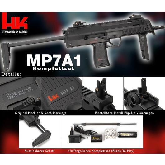 Heckler & Koch MP7A1 Komplettset AEG