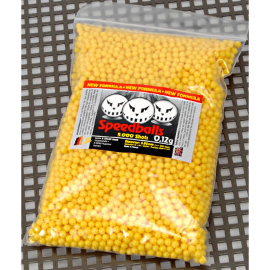 Speedballs BBs 0,12g 5.000er Beutel gelb