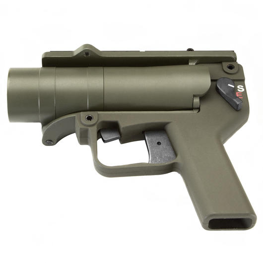 Mad Bull AGX 40mm Vollmetall Airsoft Pistolen-Launcher oliv Bild 4