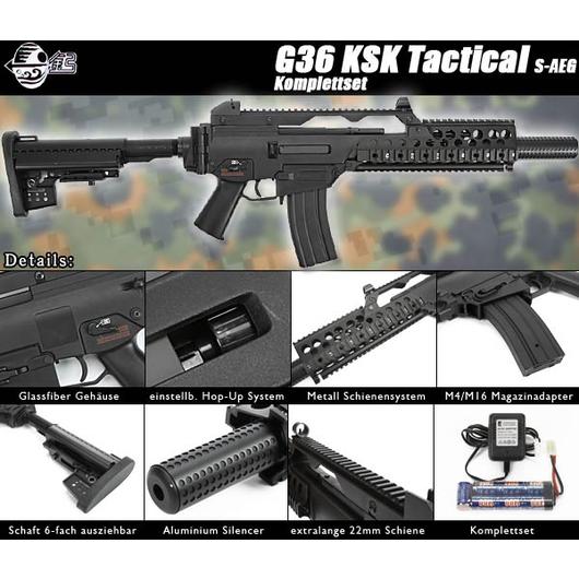 Jing Gong Softair Mod. 36 KSK Tactical Komplettset&nbsp;S-AEG 