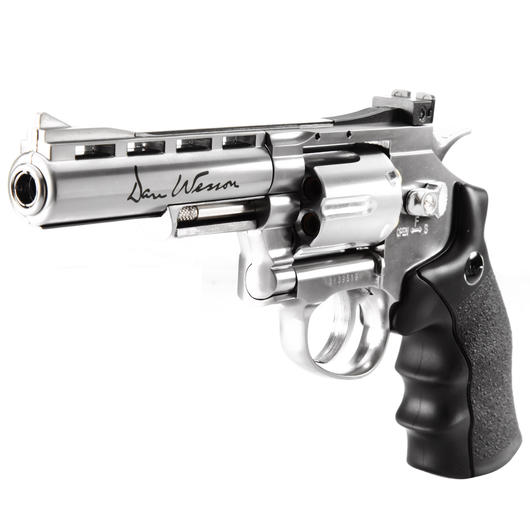 ASG Dan Wesson 4 Zoll 6mm BB CO2 Softair Revolver chrom Bild 2