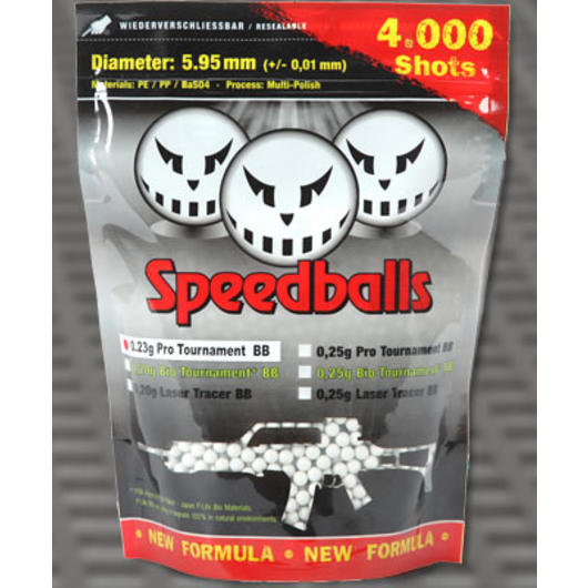 100% Speedballs Pro Tournament BBs 0,23g 4.000er Beutel  