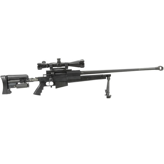Ares Mini-HE .338 Gas-Snipergewehr Vollmetall 6mm BB schwarz Bild 1