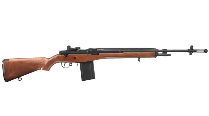 Echo1 M14 Rifle Vollmetall Komplettset S-AEG 6mm BB Wood-Type Bild 2