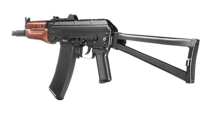 SRC AKS-74U Vollmetall Echtholz Gas-Blow-Back 6mm BB Bild 3