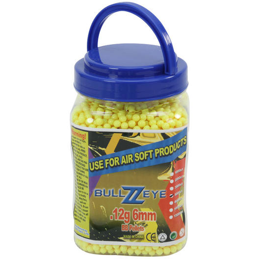 Bullzeye Softair BBs 0,12g 5.000er Container gelb 