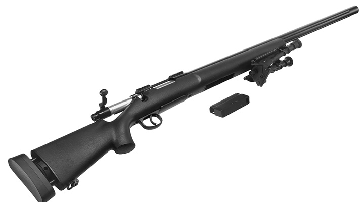 Echo1 M28 Bolt Action Snipergewehr Generation 2 Springer 6mm BB schwarz Bild 5