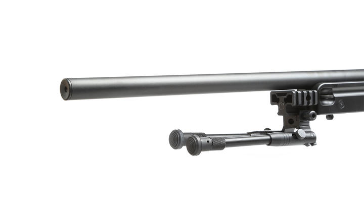 Well L96 Snipergewehr inkl. Zweibein und Zielfernrohr Springer 6mm BB schwarz Bild 5