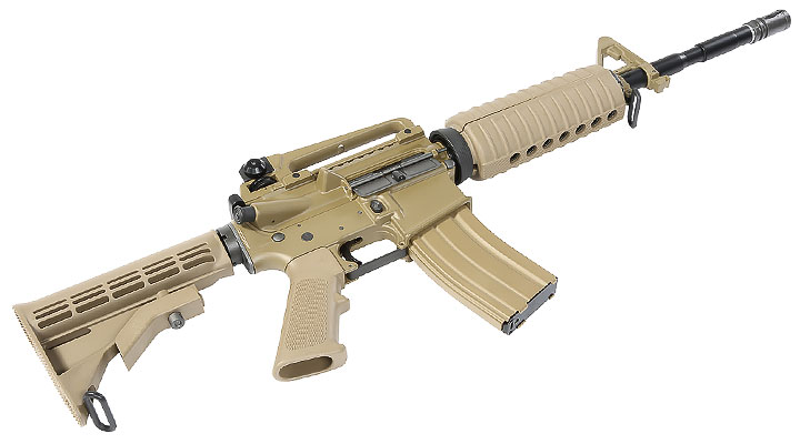 Socom Gear M4A1 Carbine Softair AWSS Gas-Blow-Back 6mm BB desert Bild 4