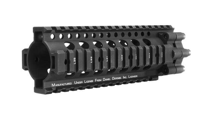 MadBull / Daniel Defense M4 / M16 Aluminium 7.62 Lite Rail 7 Zoll schwarz