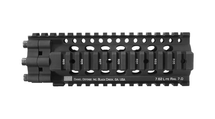 MadBull / Daniel Defense M4 / M16 Aluminium 7.62 Lite Rail 7 Zoll schwarz Bild 2