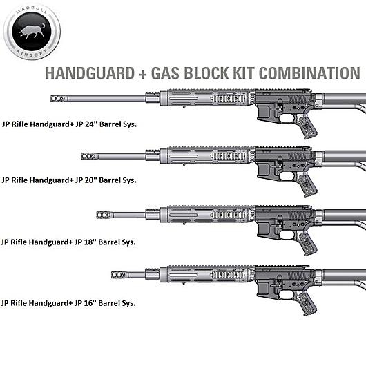 MadBull / JP Rifles Handguard 9.8 Zoll Mid schwarz Bild 1