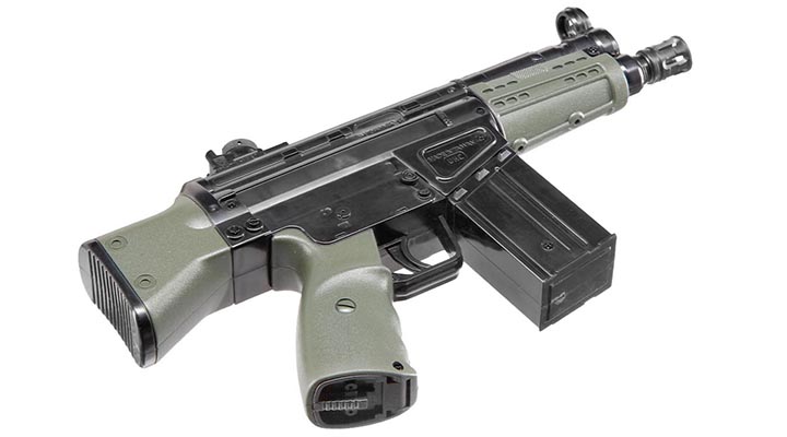 UHC Mini G3A3 Kidz Action-Rifle AEG 6mm BB schwarz / grn Bild 4