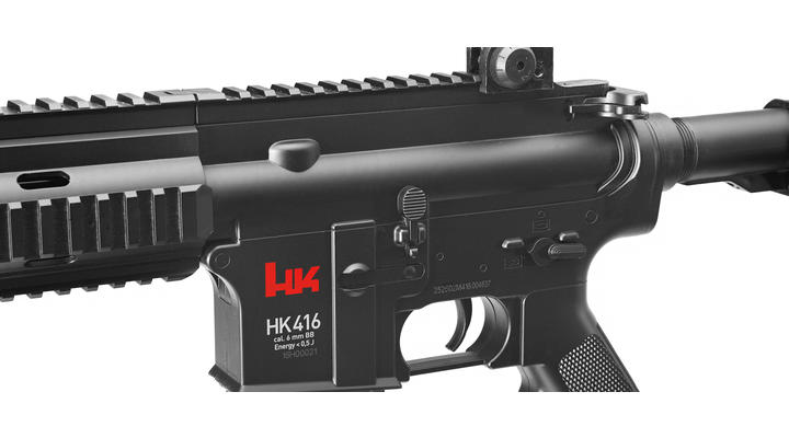 Heckler & Koch HK416C Softair Komplettset AEG 6mm BB schwarz Bild 4