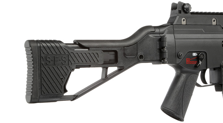 ICS G33 AAR SFS Compact Assault Rifle S-AEG 6mm BB schwarz Bild 9