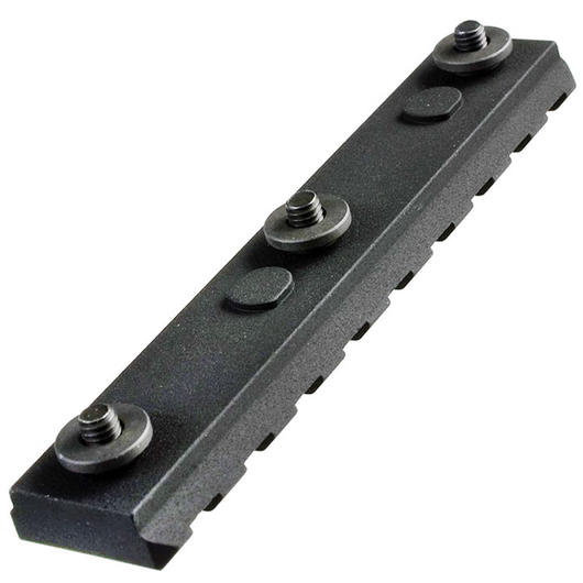 MadBull KeyMod 21mm Aluminium Schiene 9 Slots / 95 mm schwarz Bild 2