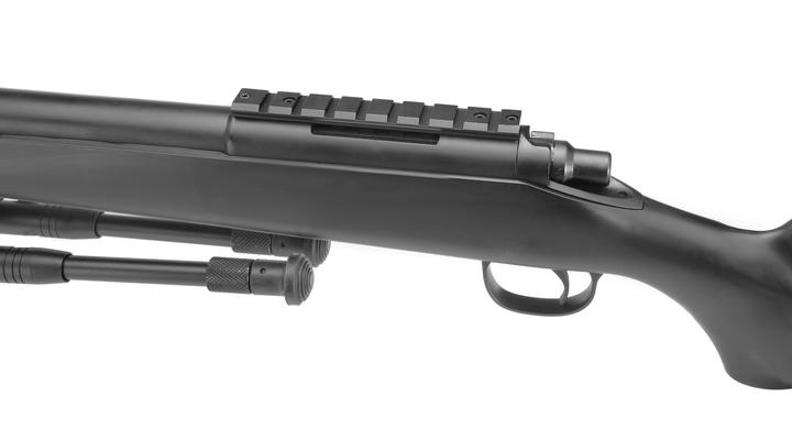Well M700 Short-Type Snipergewehr inkl. Zweibein Springer 6mm BB schwarz Bild 4