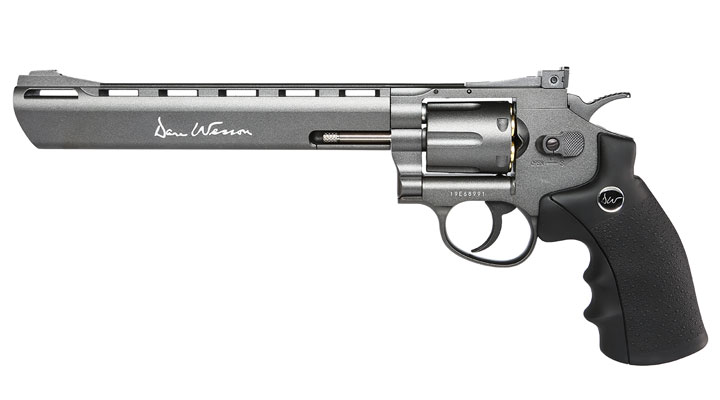 ASG Dan Wesson 8 Zoll Revolver CO2 6mm BB schwarz Low Power Version Bild 1