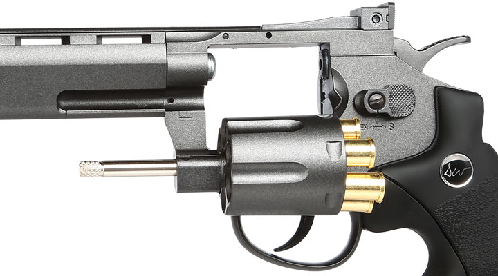 ASG Dan Wesson 8 Zoll Revolver CO2 6mm BB schwarz Low Power Version Bild 5