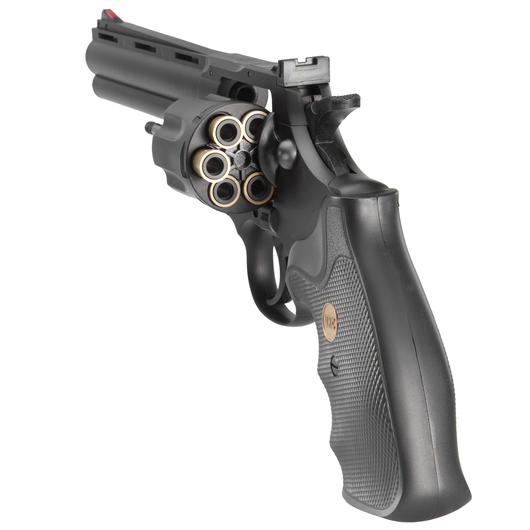 UHC .357 6 Zoll Revolver mit Hlsen Springer 6mm BB schwarz Bild 3