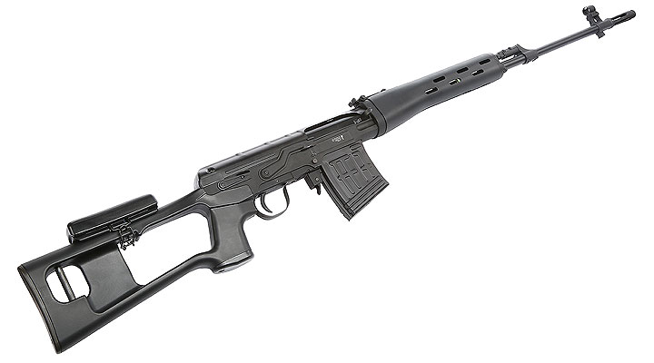 King Arms Kalashnikov SVD Ultra-Grade Vollmetall S-AEG 6mm BB schwarz Bild 4