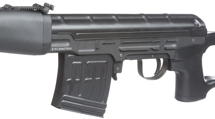 King Arms Kalashnikov SVD Ultra-Grade Vollmetall S-AEG 6mm BB schwarz Bild 6