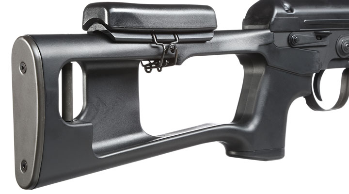 King Arms Kalashnikov SVD Ultra-Grade Vollmetall S-AEG 6mm BB schwarz Bild 8