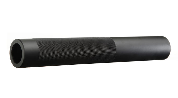 Echo1 Aluminium Barrel Extension Silencer fr Echo1 M28 Snipergewehr 14mm- schwarz Bild 1