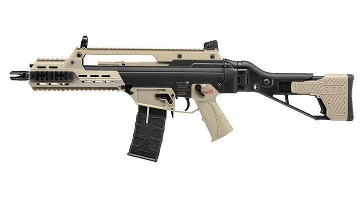 ICS G33 AAR SFS Compact Assault Rifle S-AEG 6mm BB Bicolor Bild 1
