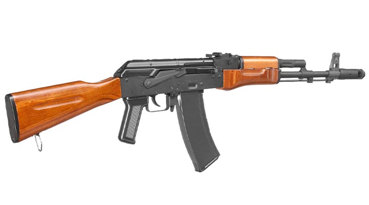 SRC AK-74N Vollmetall Echtholz Gas-Blow-Back 6mm BB Bild 3