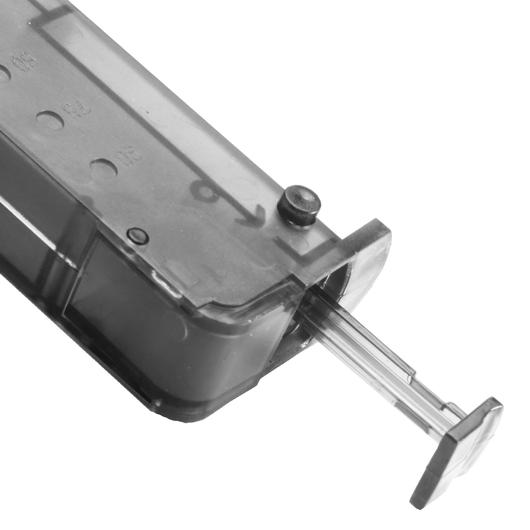 BAAL Pistol-Type Speedloader fr 150 BBs schwarz-transparent Bild 3