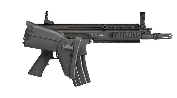 Cybergun FN Herstal SCAR-L Vollmetall Nylon-Version Komplettset S-AEG 6mm BB schwarz Bild 4