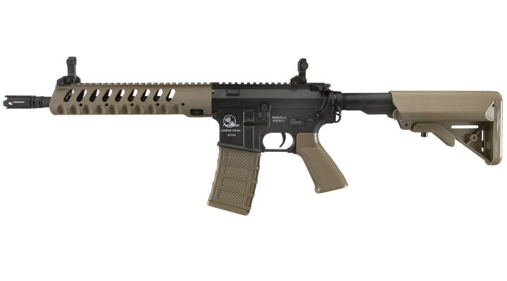 ASG Armalite M15A4 Light Tactical Carbine Sportline Komplettset S-AEG 6mm BB Tan Bild 1