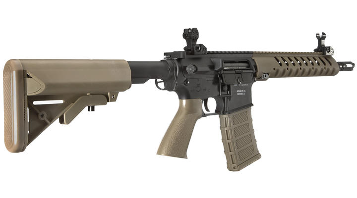 ASG Armalite M15A4 Light Tactical Carbine Sportline Komplettset S-AEG 6mm BB Tan Bild 3