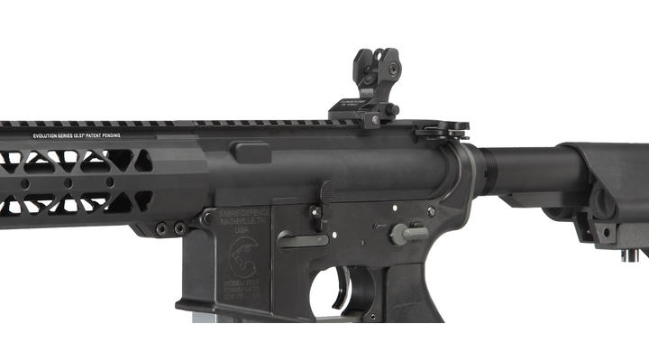 Deep Fire Samson Evolution M4A1 14.5 Zoll / 12,37 Rail Standard S-AEG 6mm BB schwarz Bild 5