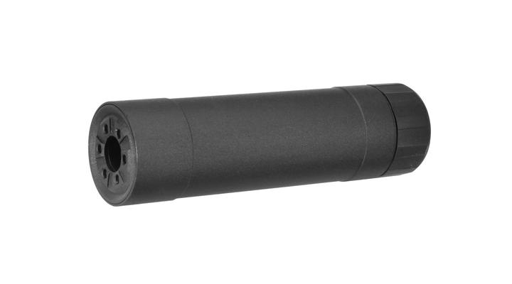 Crusader TR9S Aluminium Suppressor Silencer schwarz inkl. 16mm+ / 14mm- Adapter