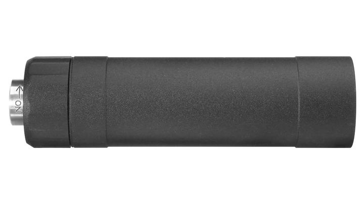 Crusader TR9S Aluminium Suppressor Silencer schwarz inkl. 16mm+ / 14mm- Adapter Bild 2