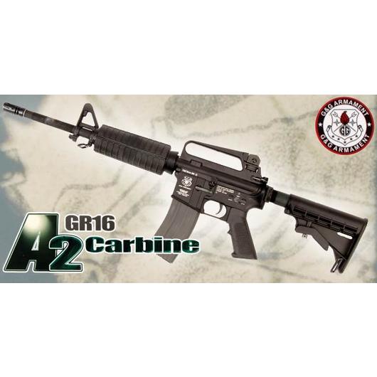 G&G GR16 A2 Carbine Vollmetall S-AEG 6mm BB